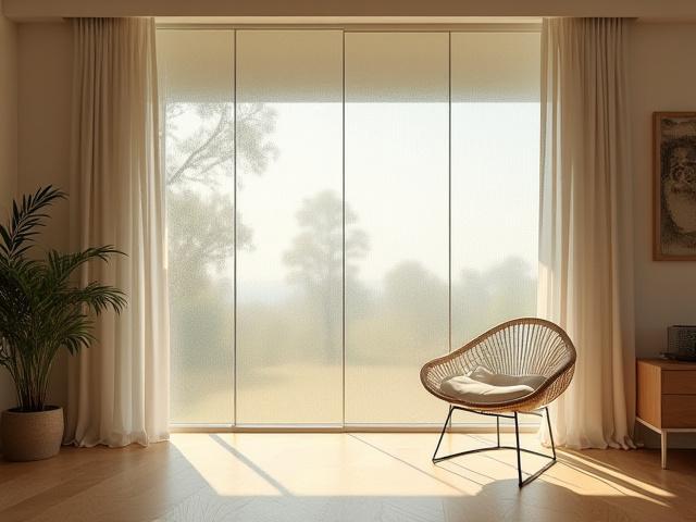 주거 공간을 위한 장식적인 유리 패널아트