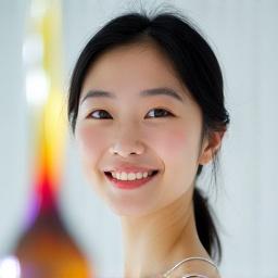 박지혜 유리 조형 작가의 밝은 프로필 사진